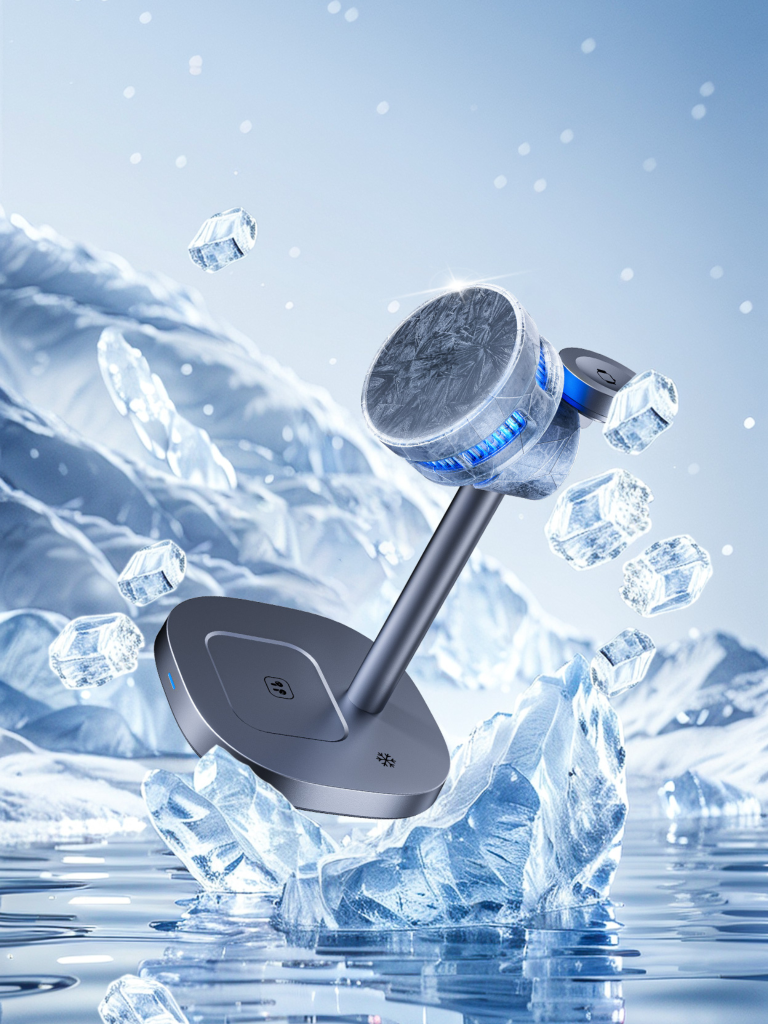 3 in 1 Magnetic Charger with cooling!